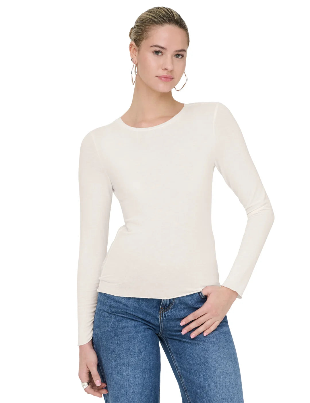 Top ONLY Virro Blanco | Bicos de Fío