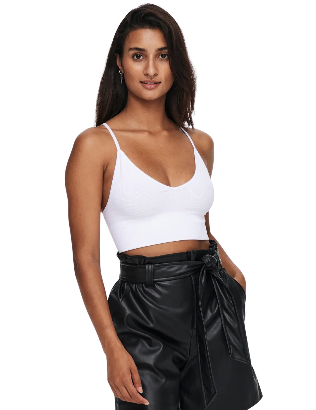 Crop Top ONLY Vicky Blanco | Bicos de Fío