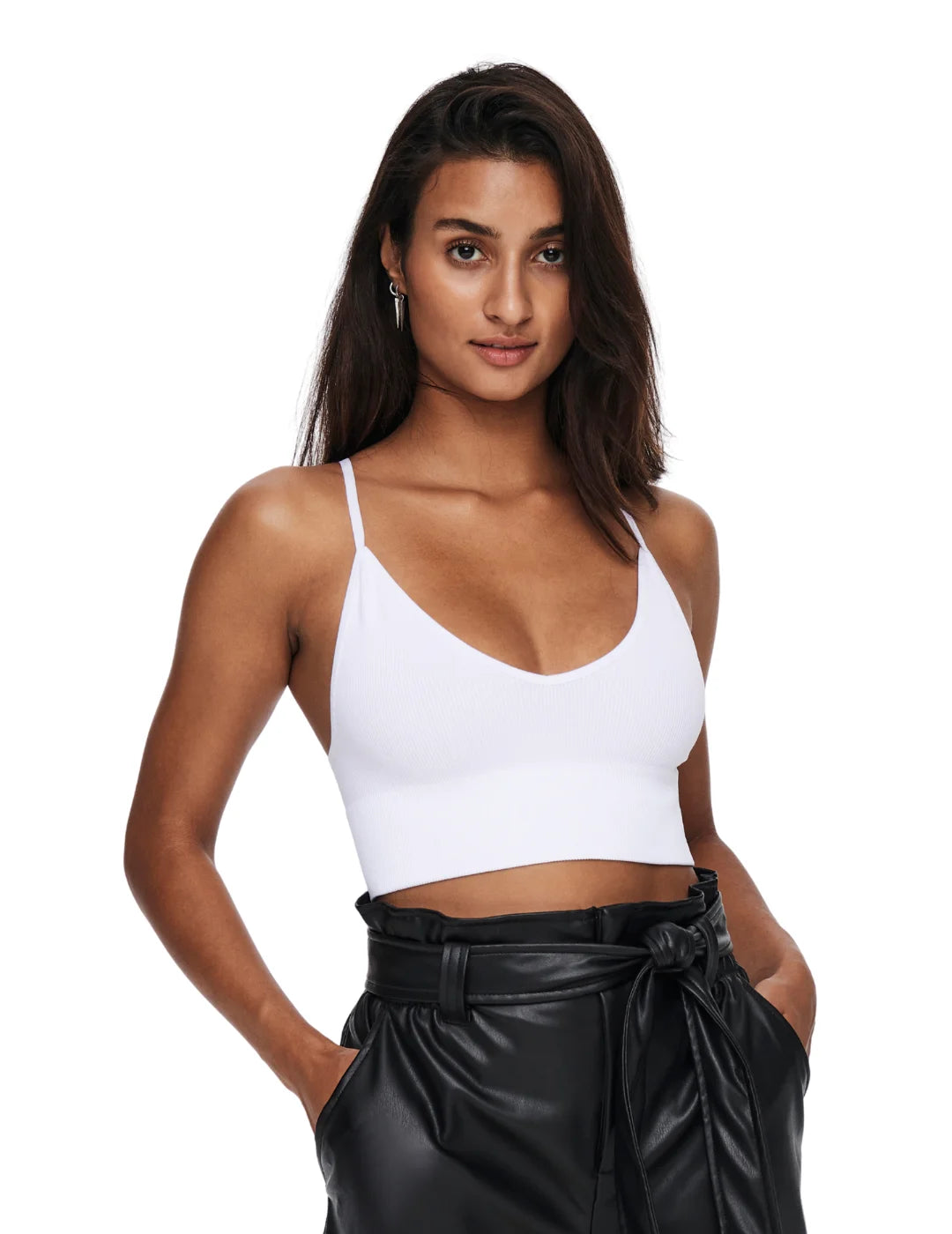 Crop Top ONLY Vicky Blanco | Bicos de Fío