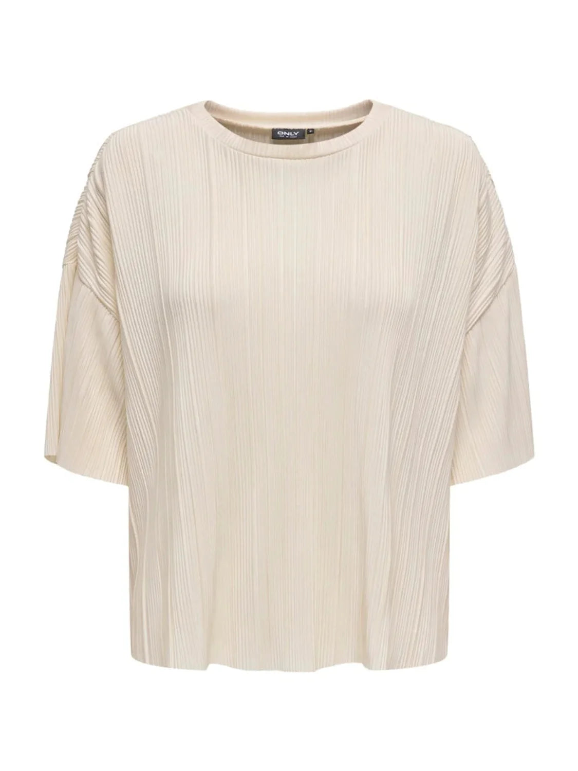 Top Plisado ONLY Ravenna Beige | Bicos de Fío