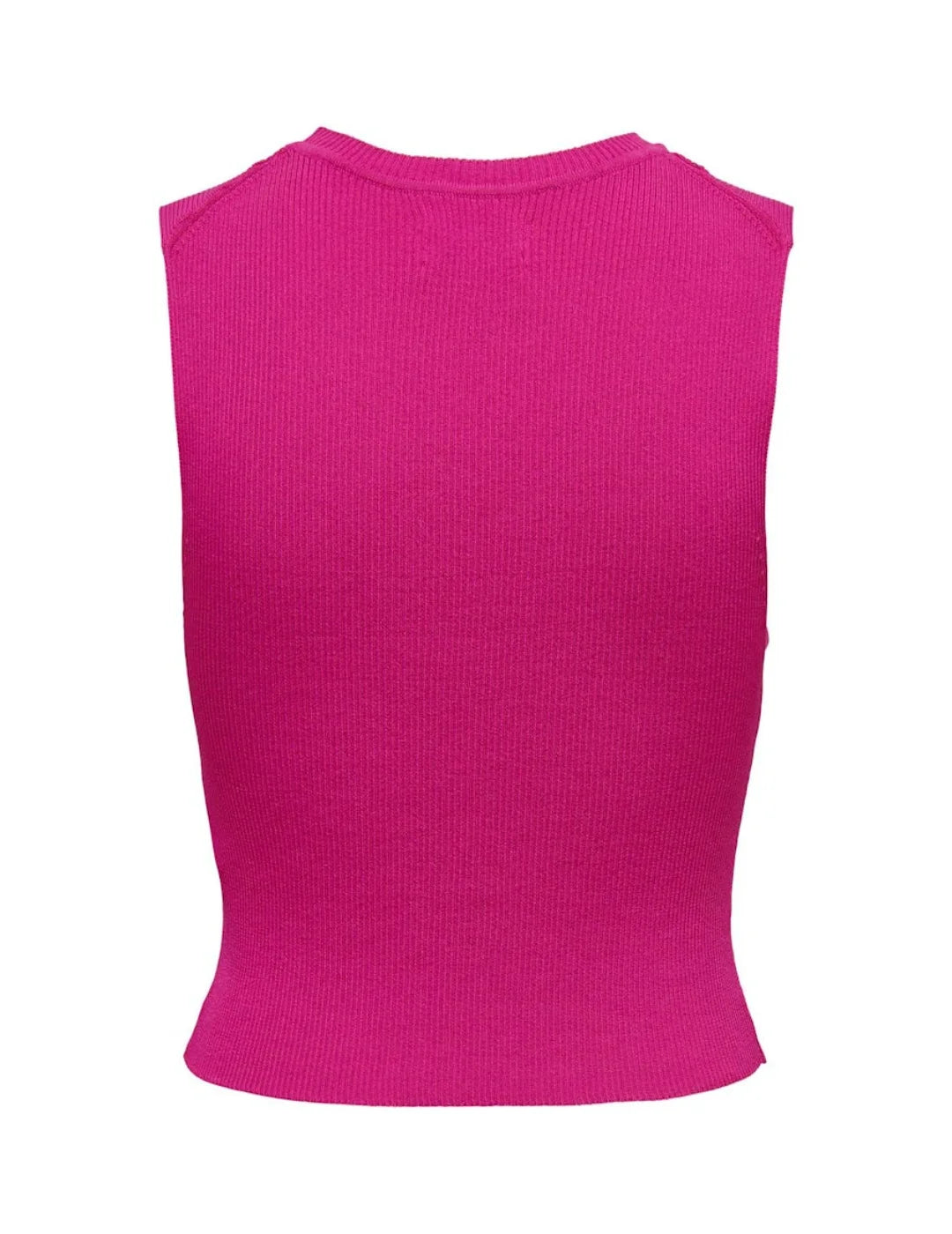 Top Sin Mangas ONLY Majli Fucsia | Bicos de Fío