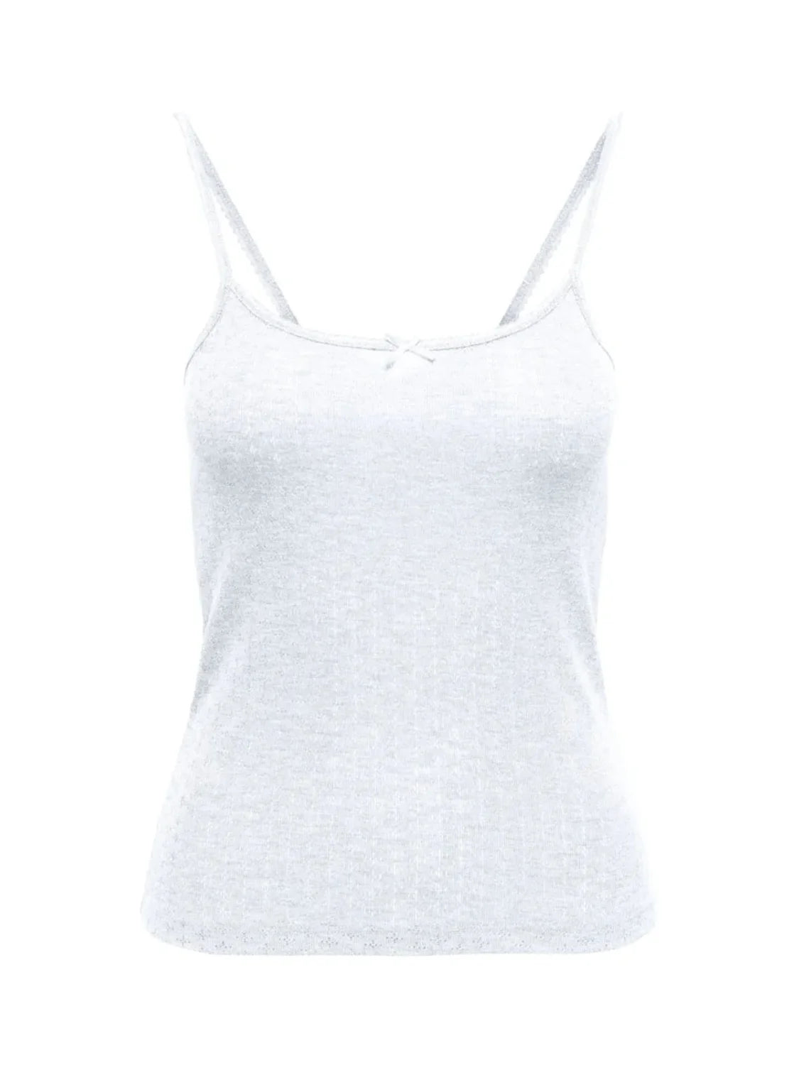 Top Tirantes Lazo ONLY Kalli Blanco | Bicos de Fío