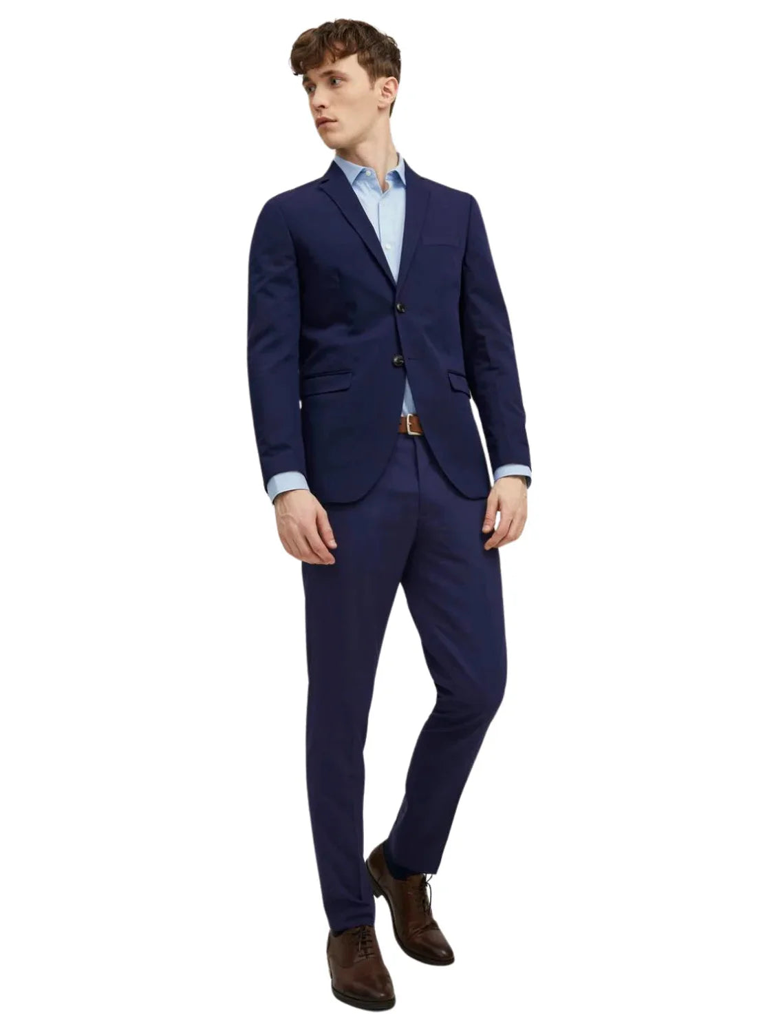 Traje Jack&Jones Franco Azul Medieval | Bicos de Fío