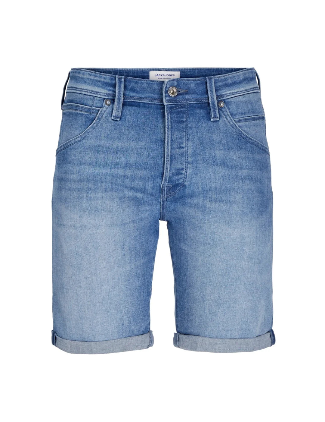 Vaqueros Cortos Jack&Jones Irick AM318 Azul | Bicos de Fío