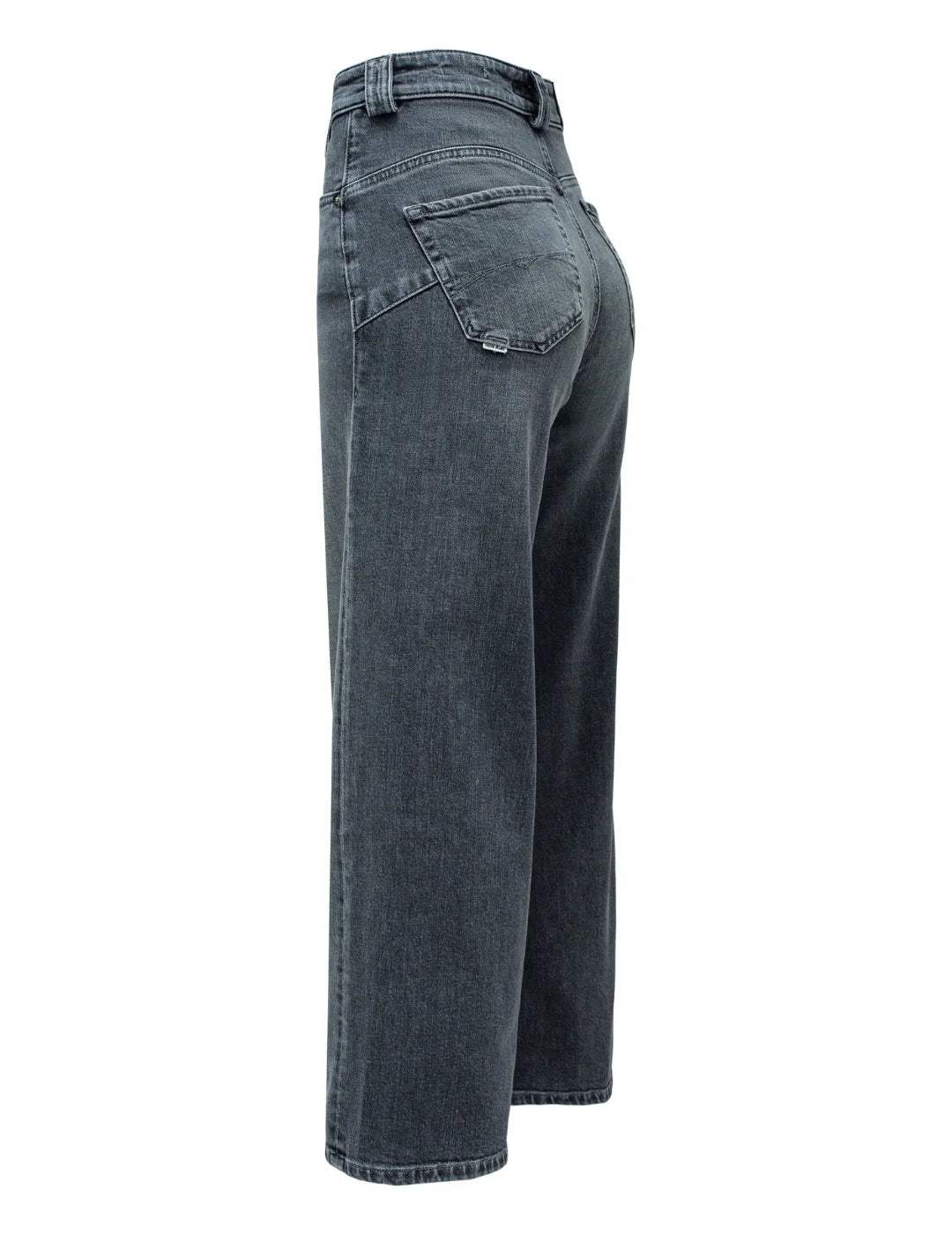 Vaqueros Faith Cropped Salsa Jeans Negro | Bicos de Fío