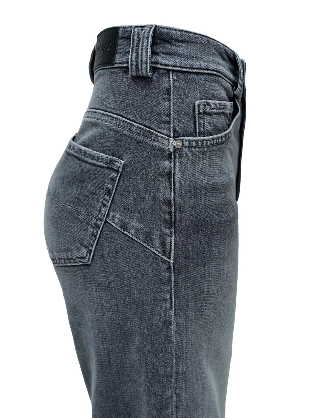 Vaqueros Faith Cropped Salsa Jeans Negro | Bicos de Fío