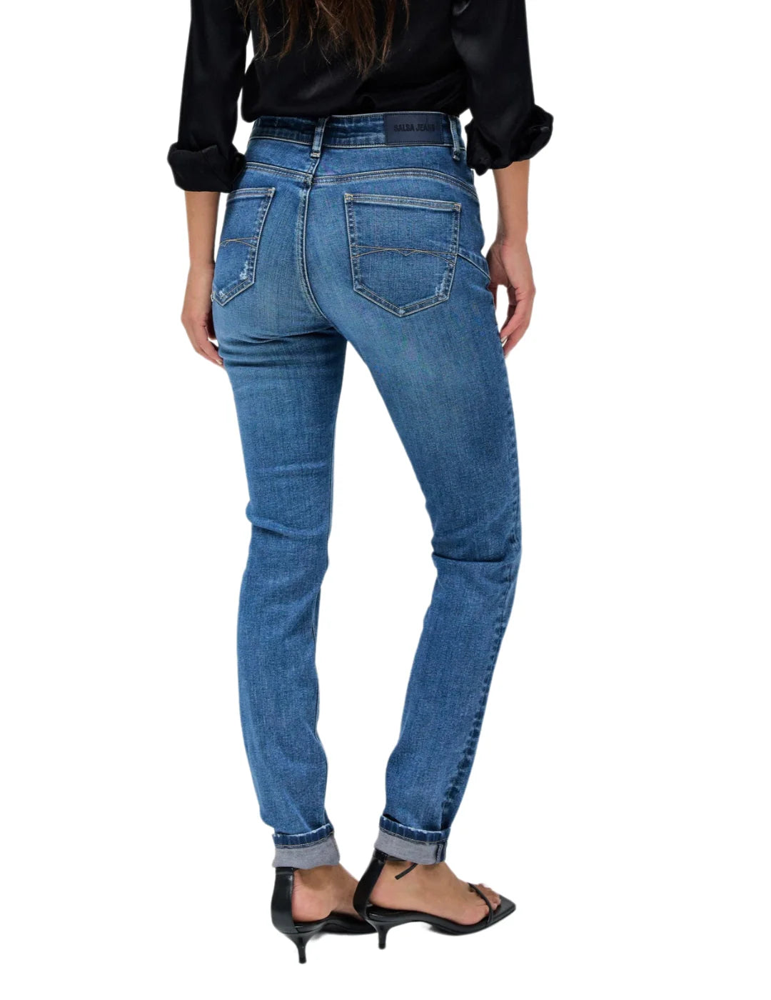Vaqueros Salsa Jeans Faith Push In Skinny Azul | Bicos de Fío