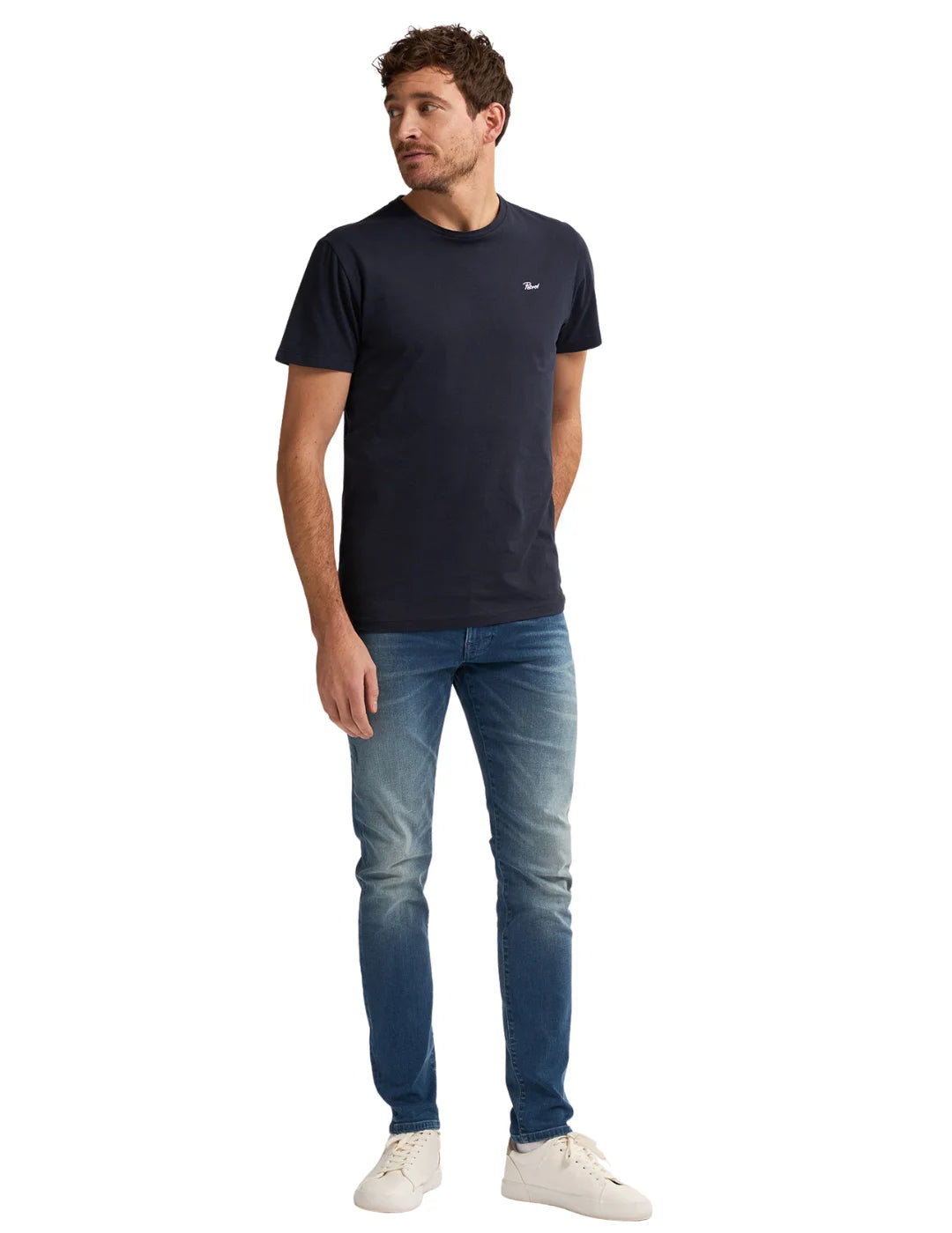 Vaqueros Petrol Industries Seaham VTG Medium Indigo | Bicos de Fío