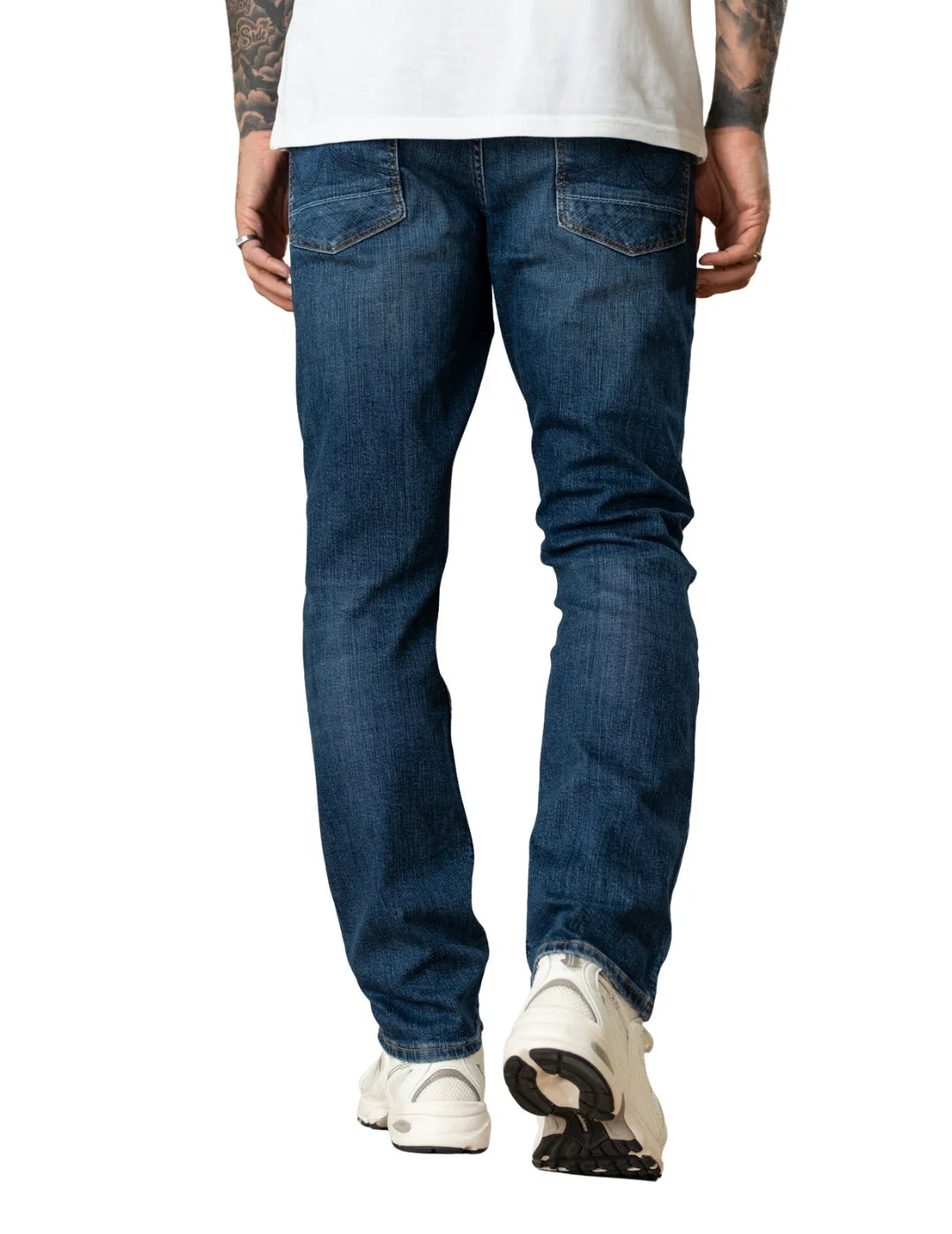 Vaqueros Petrol Industries Starling Worn Blue | Bicos de Fío