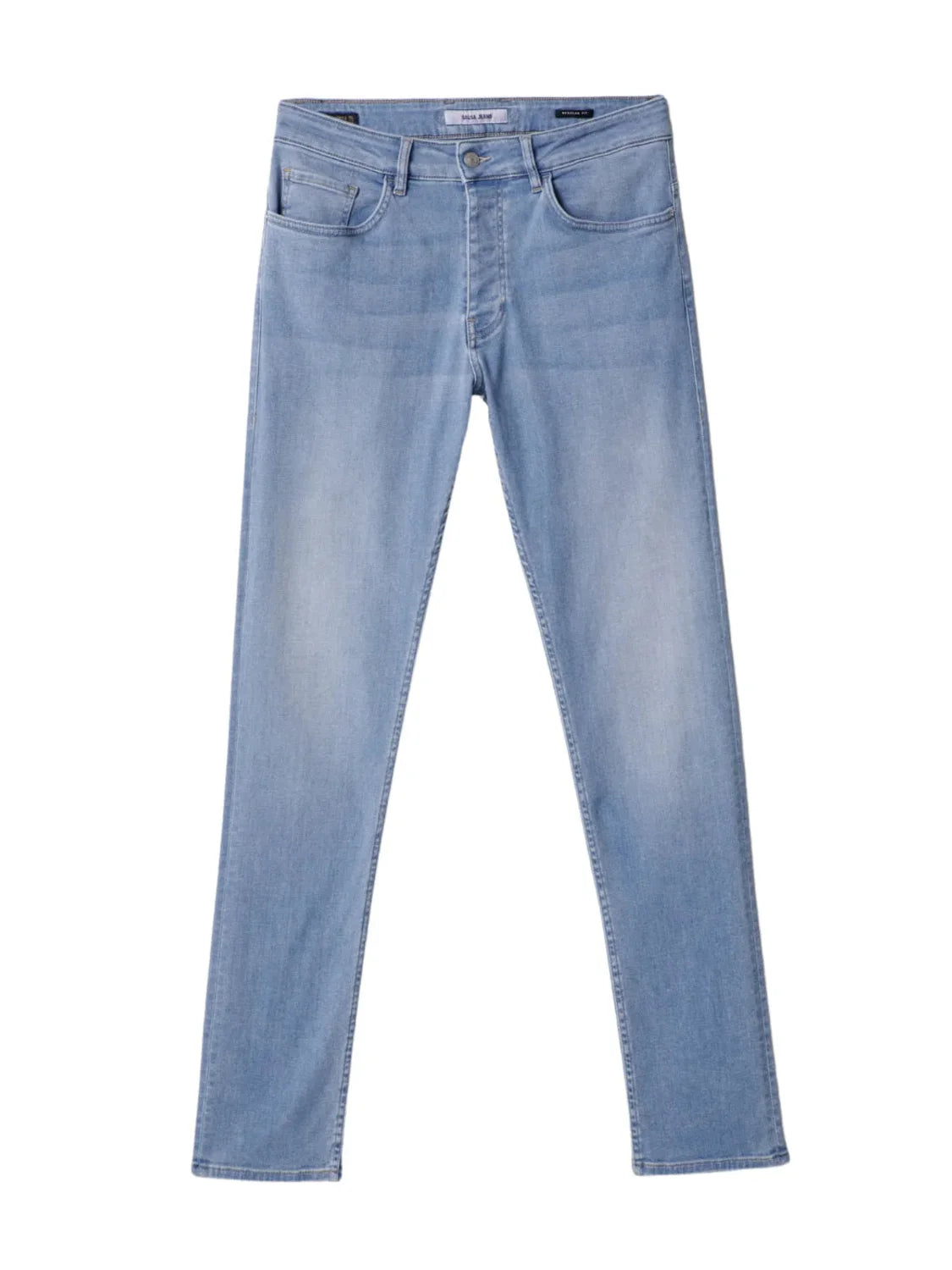 Vaqueros Regular Salsa Jeans S-Repel Azul Claro | Bicos de Fío