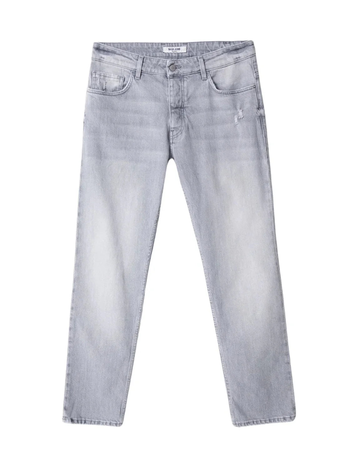 Vaqueros Regular Salsa Jeans Gris | Bicos de Fío