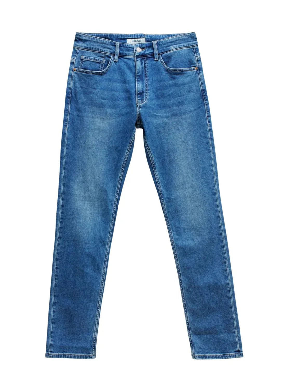 Vaqueros Slim S-Activ Salsa Jeans Azul Medium Light | Bicos de Fío
