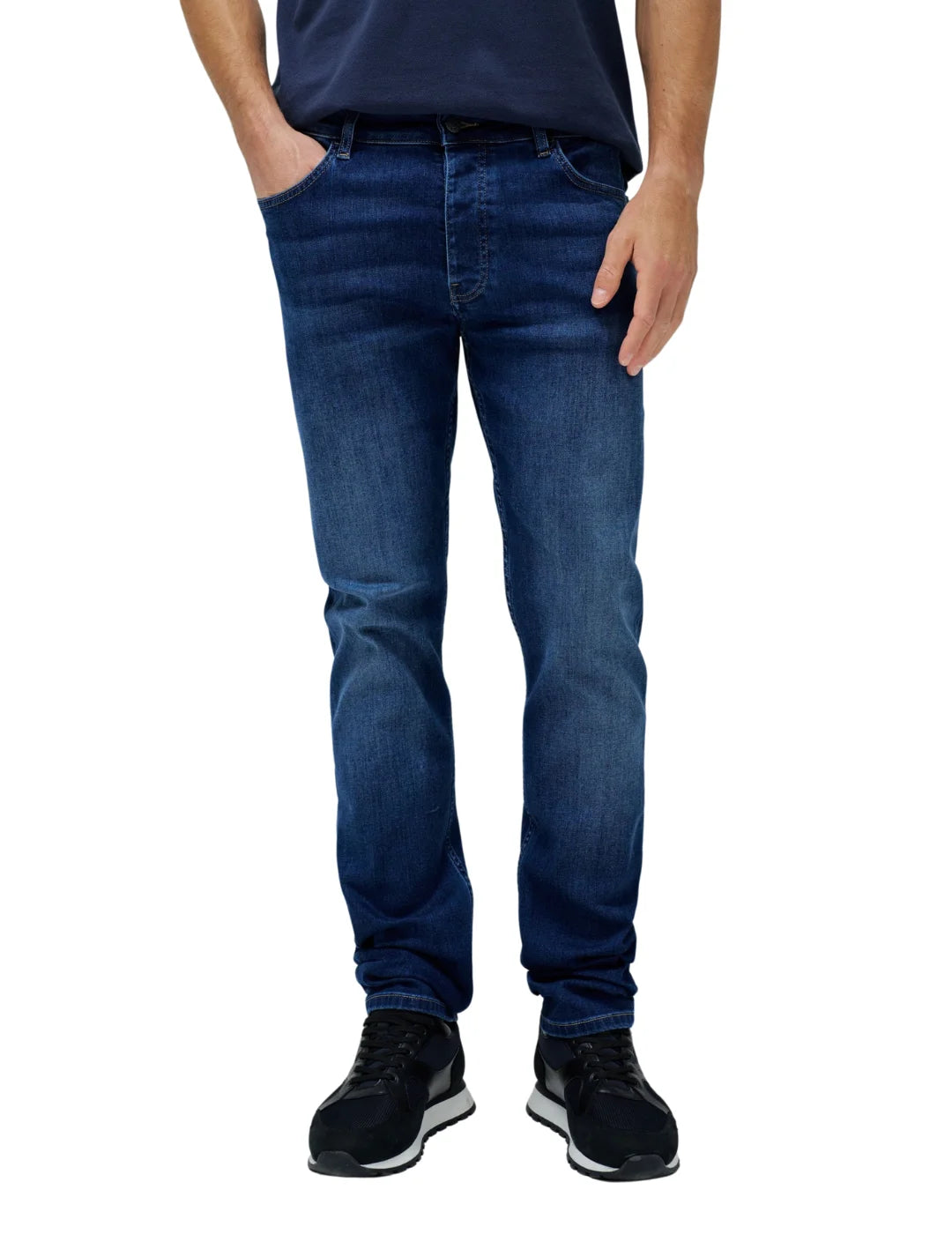 Vaqueros Regular Salsa Jeans S-Repel Azul | Bicos de Fío