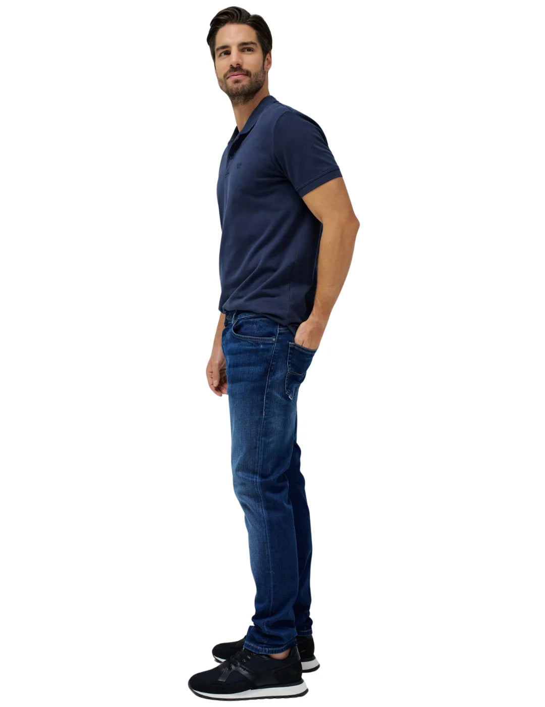 Vaqueros Regular Salsa Jeans S-Repel Azul | Bicos de Fío