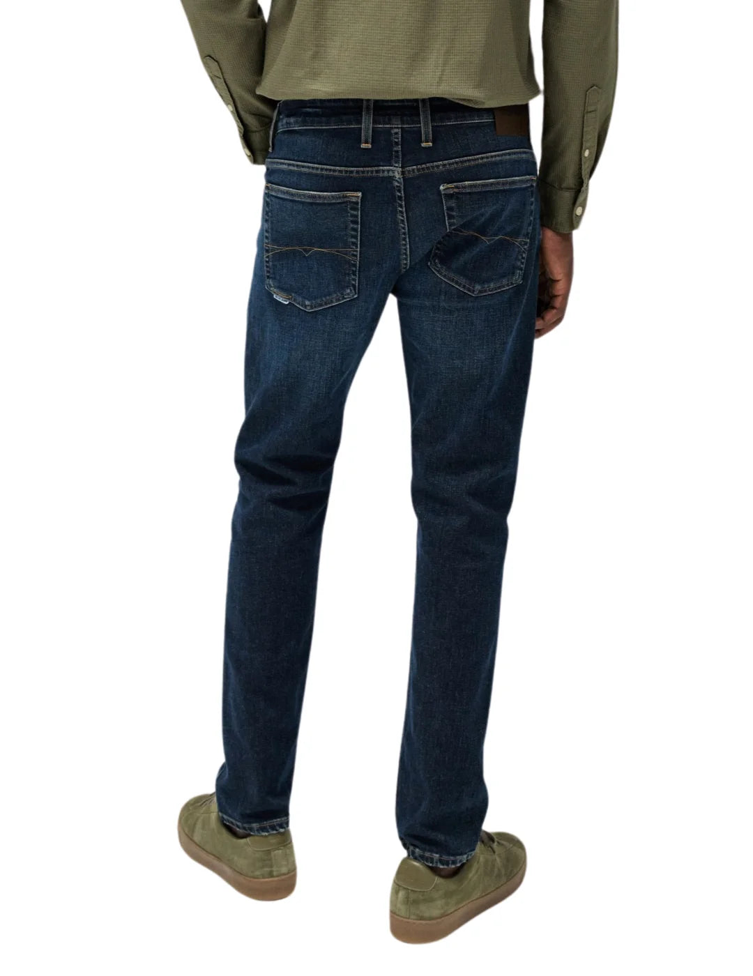 Vaqueros Salsa Jeans Slim Fit Greencast Azul | Bicos de Fío