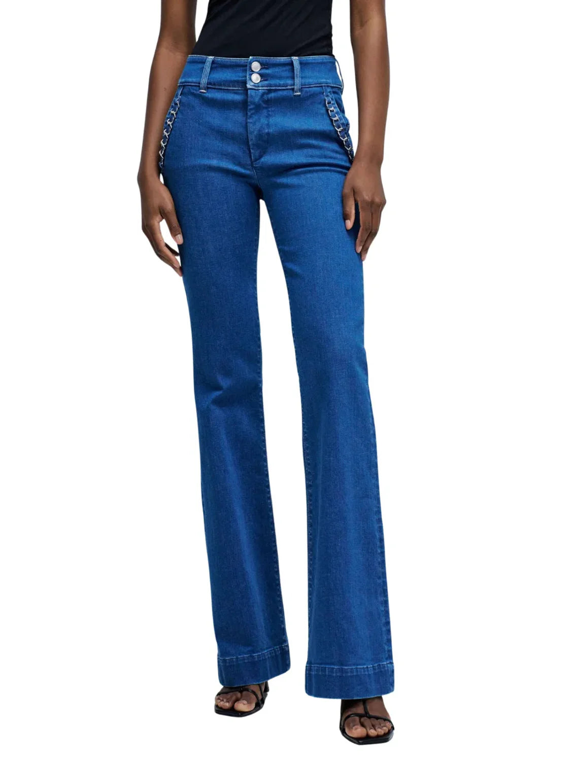 Vaqueros Secret Chino Push In Salsa Jeans Azul | Bicos de Fío