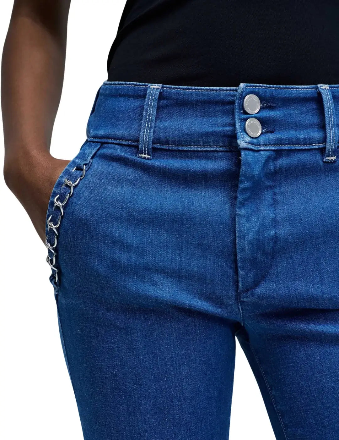 Vaqueros Secret Chino Push In Salsa Jeans Azul | Bicos de Fío
