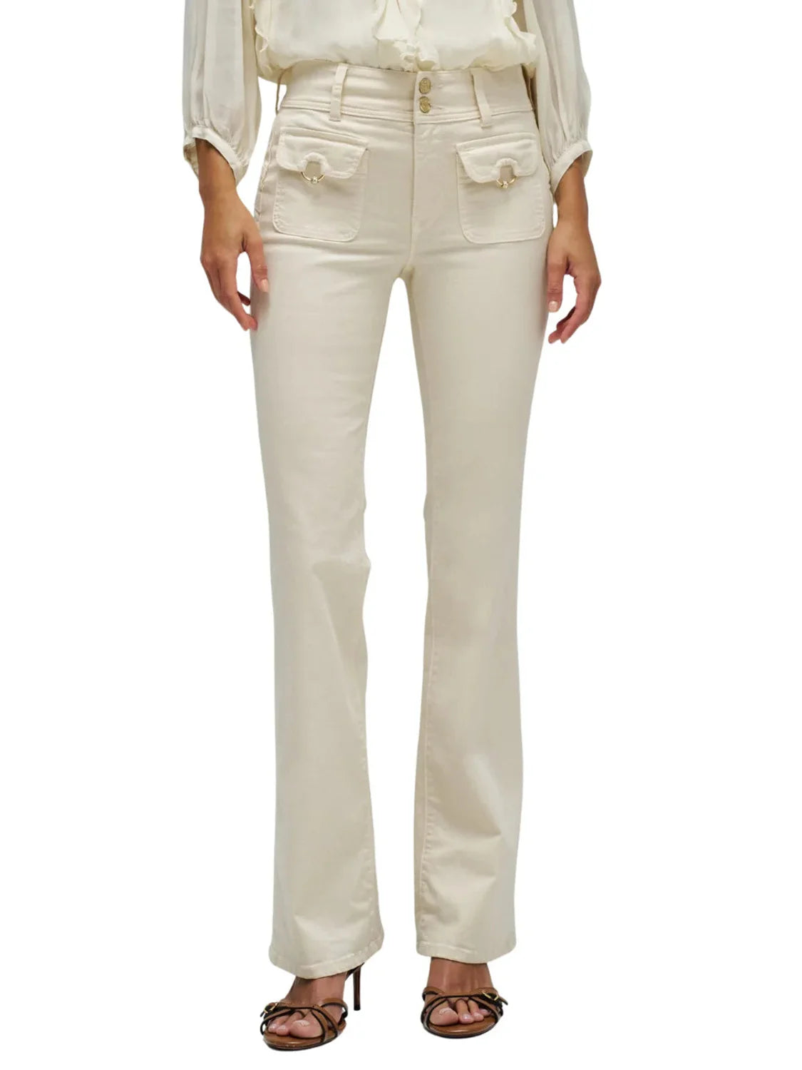 Vaqueros Secret Push In Bootcut Salsa Jeans Beige | Bicos de Fío
