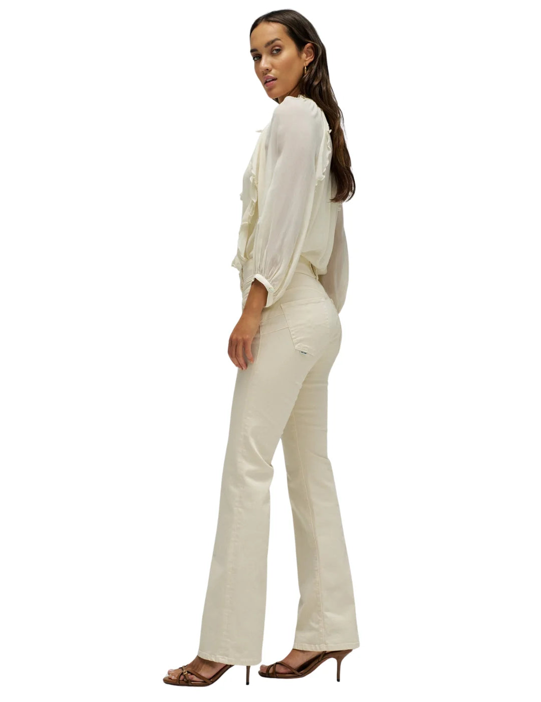 Vaqueros Secret Push In Bootcut Salsa Jeans Beige | Bicos de Fío