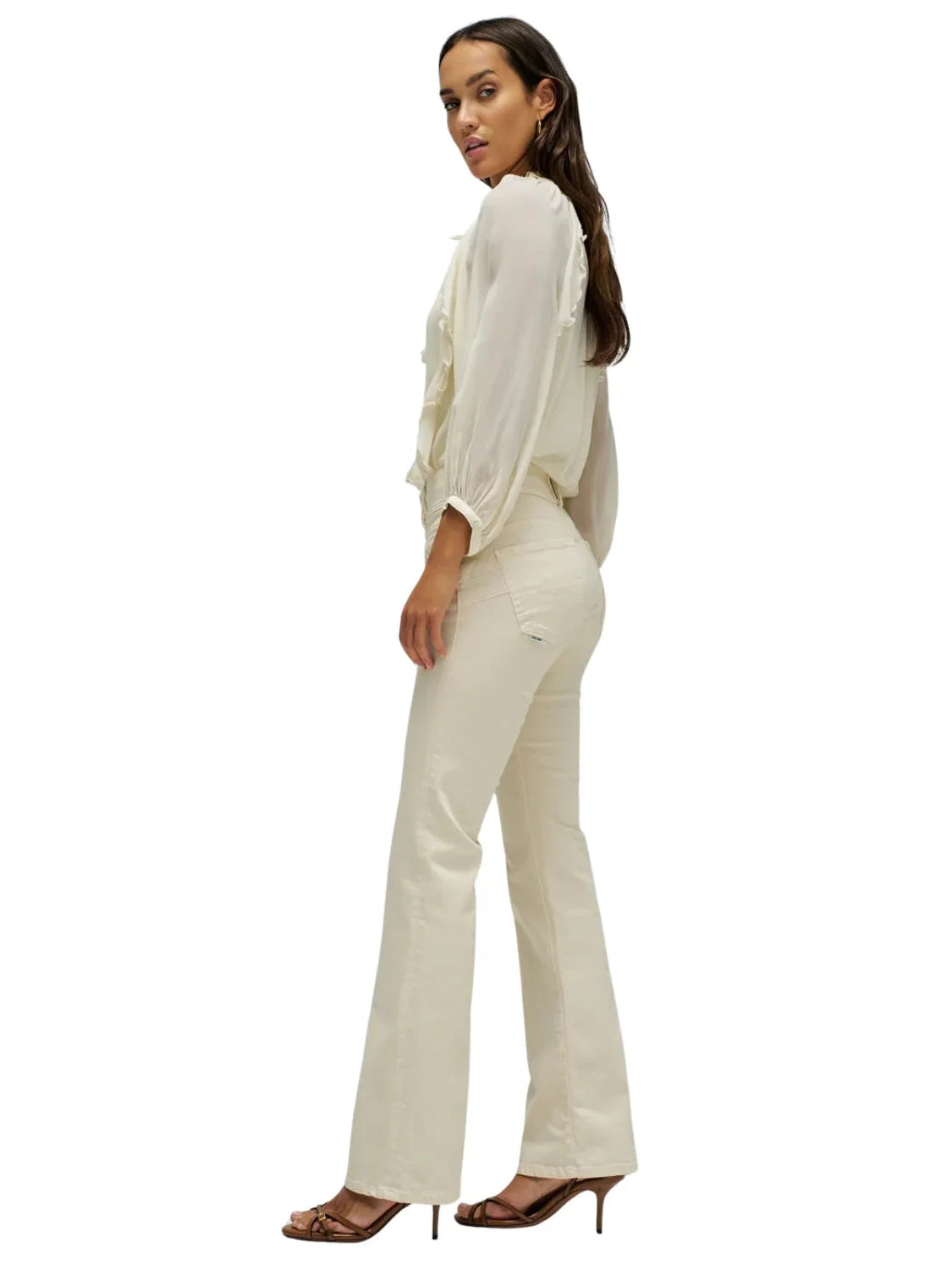 Vaqueros Secret Push In Bootcut Salsa Jeans Beige | Bicos de Fío