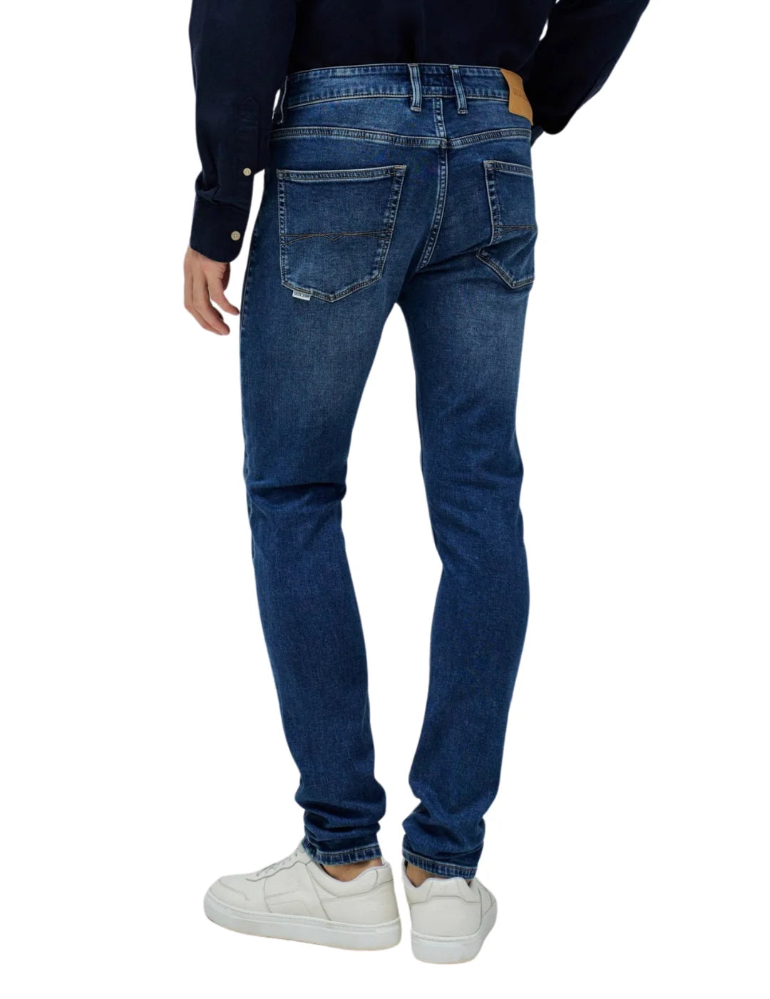 Vaqueros Skinny Salsa Jeans S-Activ Azul Oscuro | Bicos de Fío