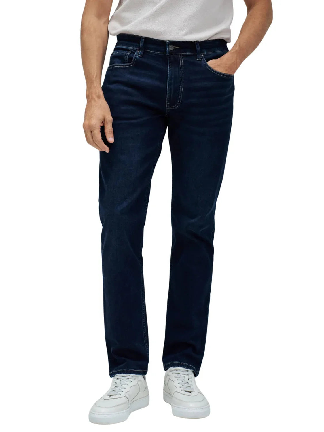 Vaqueros Slim Fit Salsa Jeans S-Activ Azul Oscuro | Bicos de Fío
