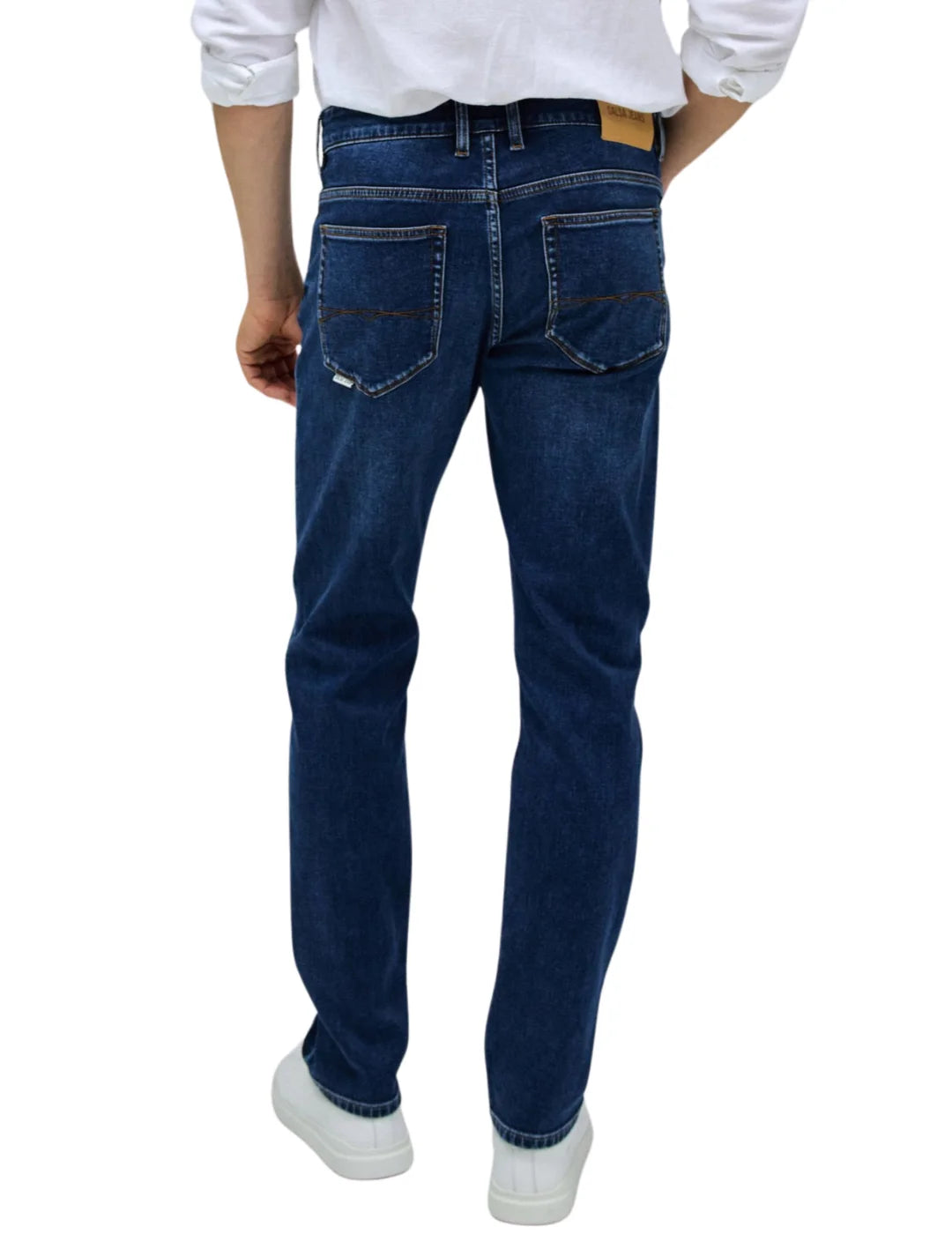 Vaqueros Slim Fit Salsa Jeans S-Activ Medium Wash | Bicos de Fío