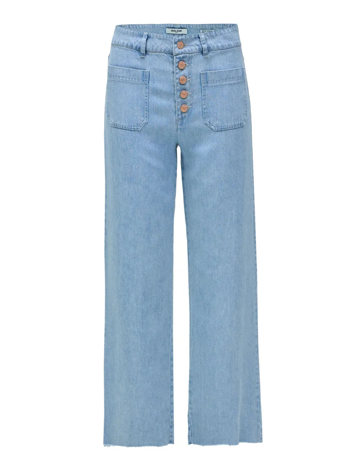 Vaqueros Salsa Jeans True Cropped Straight | Bicos de Fío