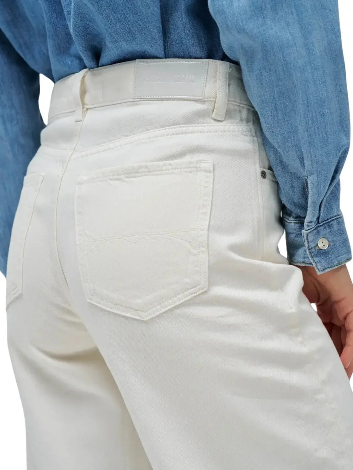 Vaqueros Salsa Jeans Wide Leg Arena - Bicos de Fío