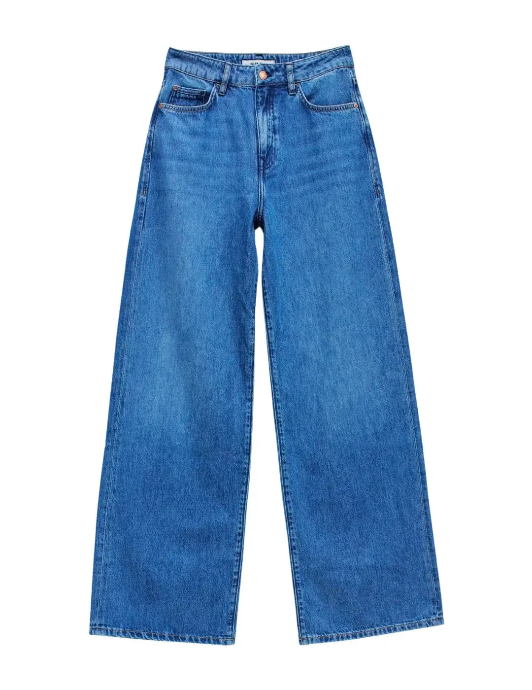 Vaqueros Salsa Jeans Wide Leg Azul | Bicos de Fío