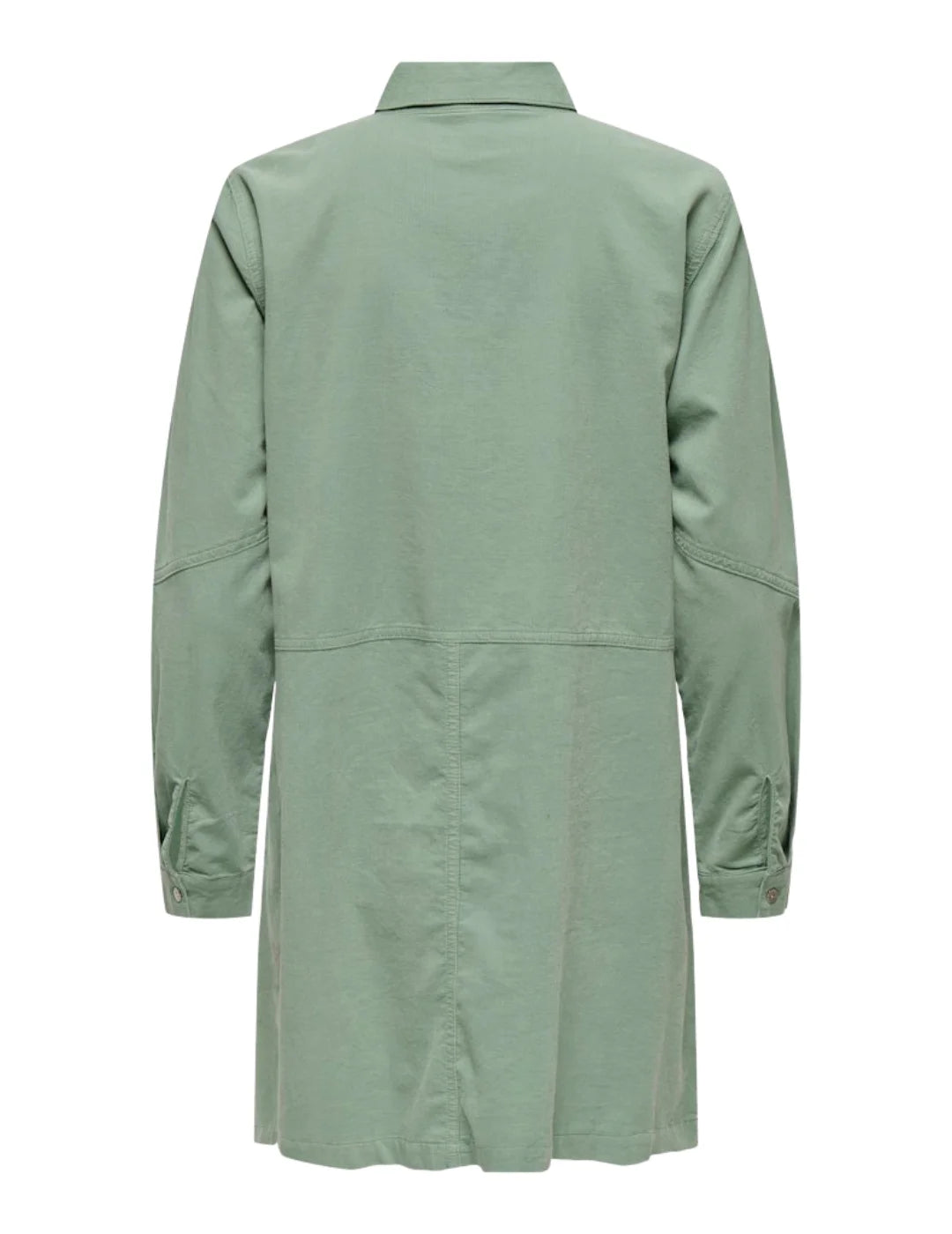 Vestido Camisero Corto ONLY Aime Verde - Bicos de Fío