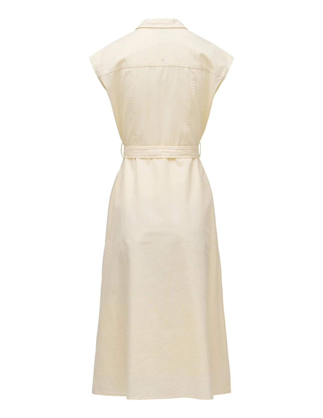 Vestido Camisero Midi Salsa Jeans Light Yellow | Bicos de Fío