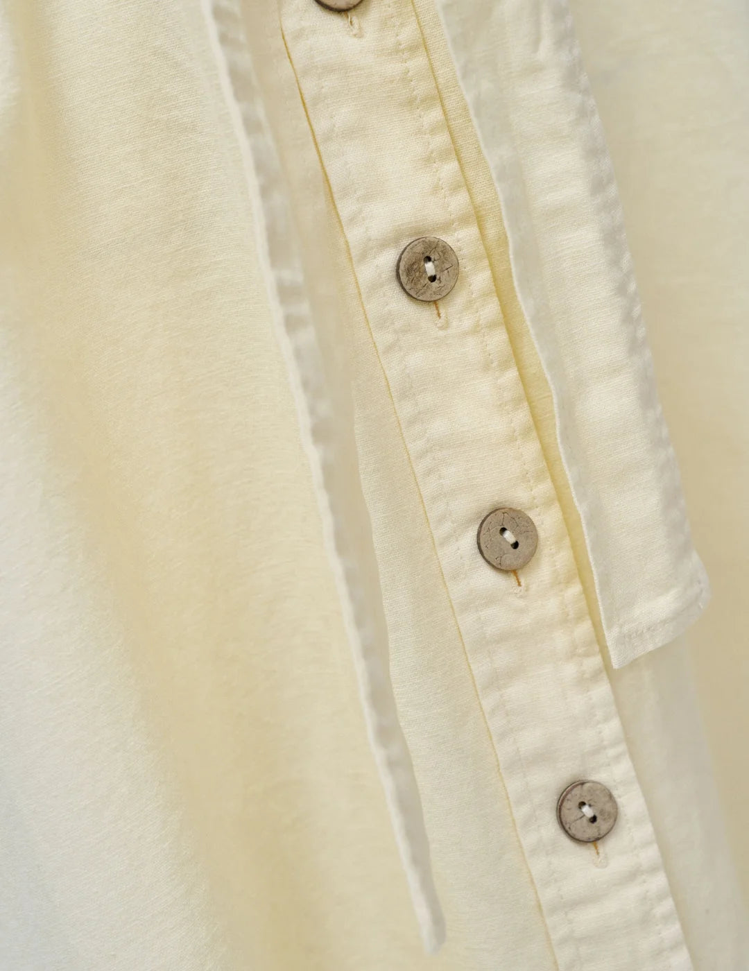 Vestido Camisero Midi Salsa Jeans Light Yellow | Bicos de Fío