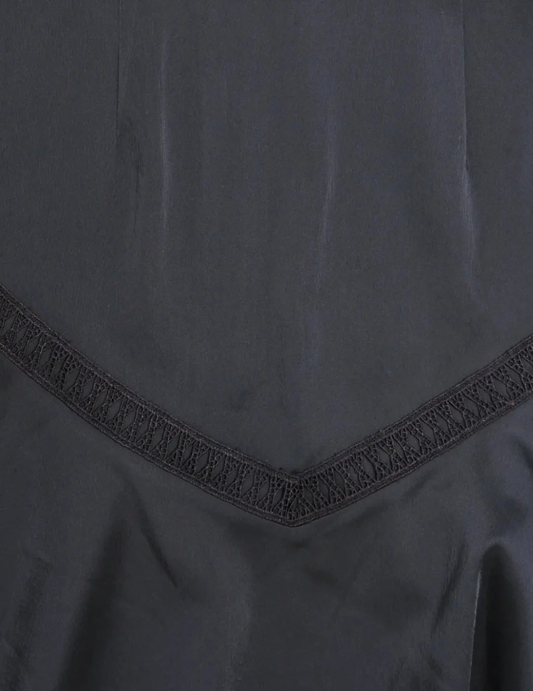 Vestido Asimétrico Corto BALMOHK Negro | Bicos de Fío
