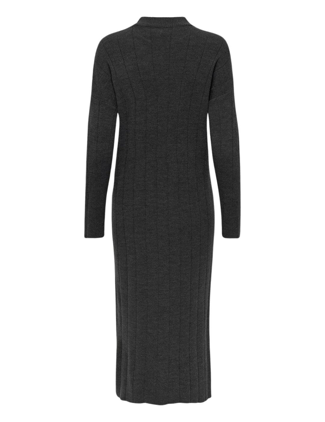 Vestido Punto Only Onltess Gris Oscuro | Bicos de Fío