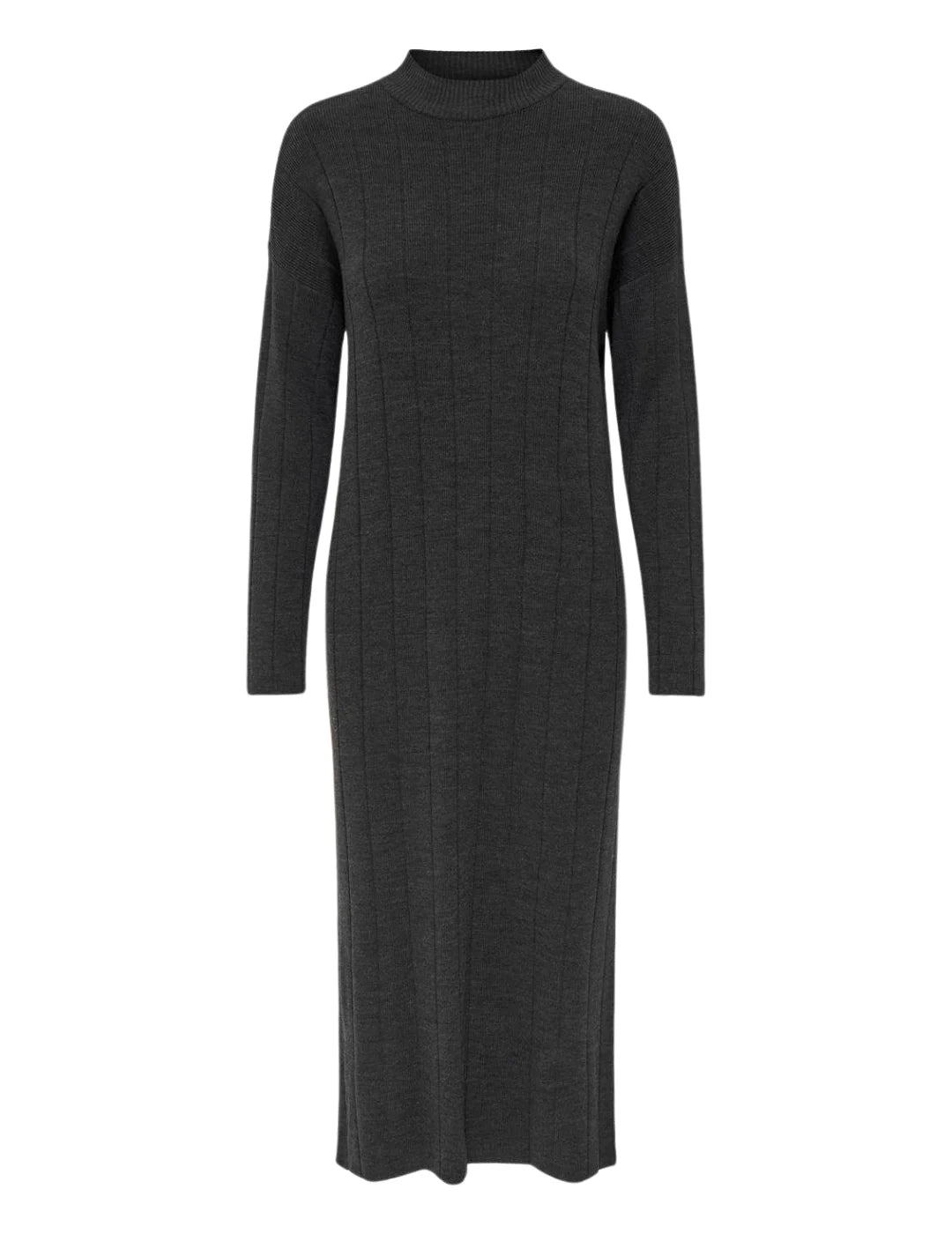 Vestido Punto Only Onltess Gris Oscuro | Bicos de Fío