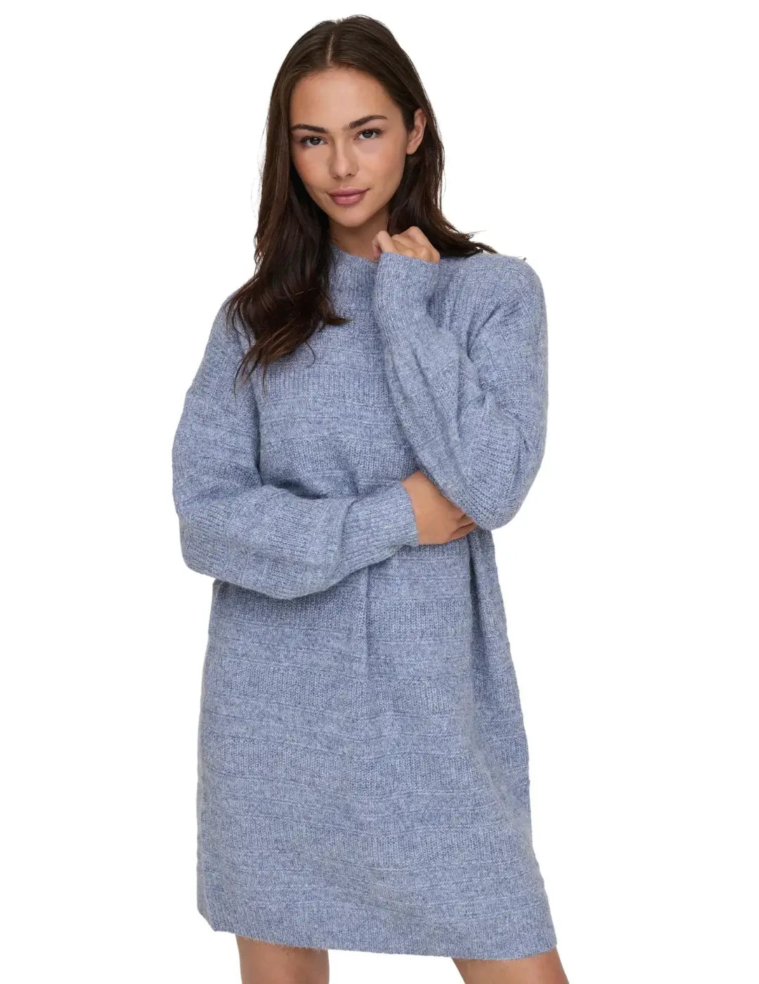 Vestido Lana Only Onlselesta Azul | Bicos de Fío