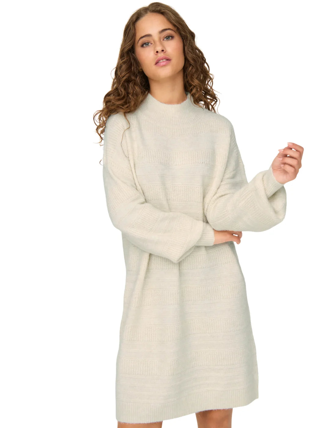 Vestido Lana Only Onlselesta Blanco | Bicos de Fío