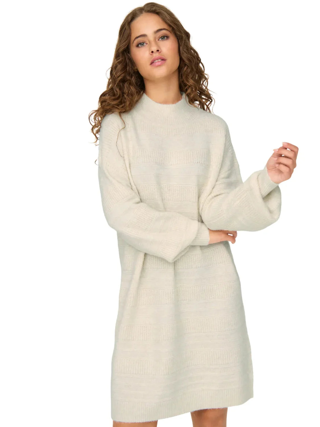 Vestido Lana Only Onlselesta Blanco | Bicos de Fío