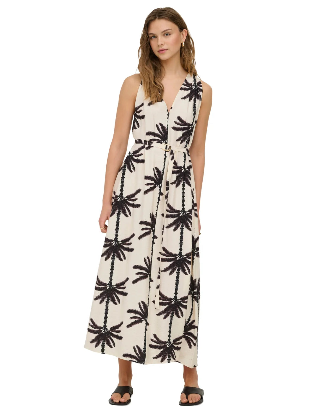 Vestido Largo ONLY Palima Crudo | Bicos de Fío