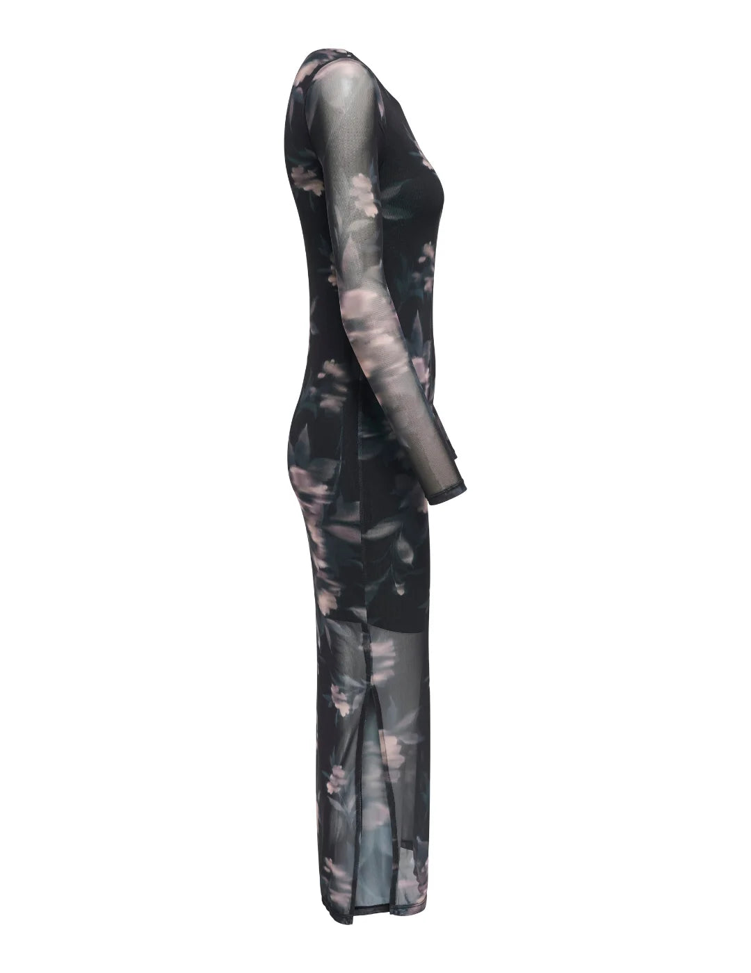 Vestido Midi Malla ONLY Kaya Negro | Bicos de Fío
