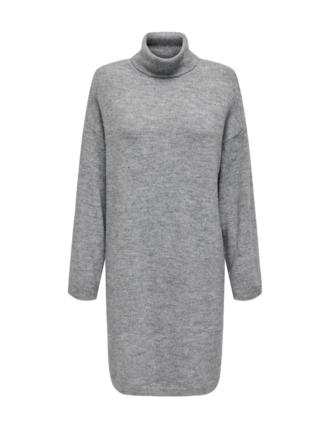 Vestido De Punto Only Onltalio Gris | Bicos de Fío