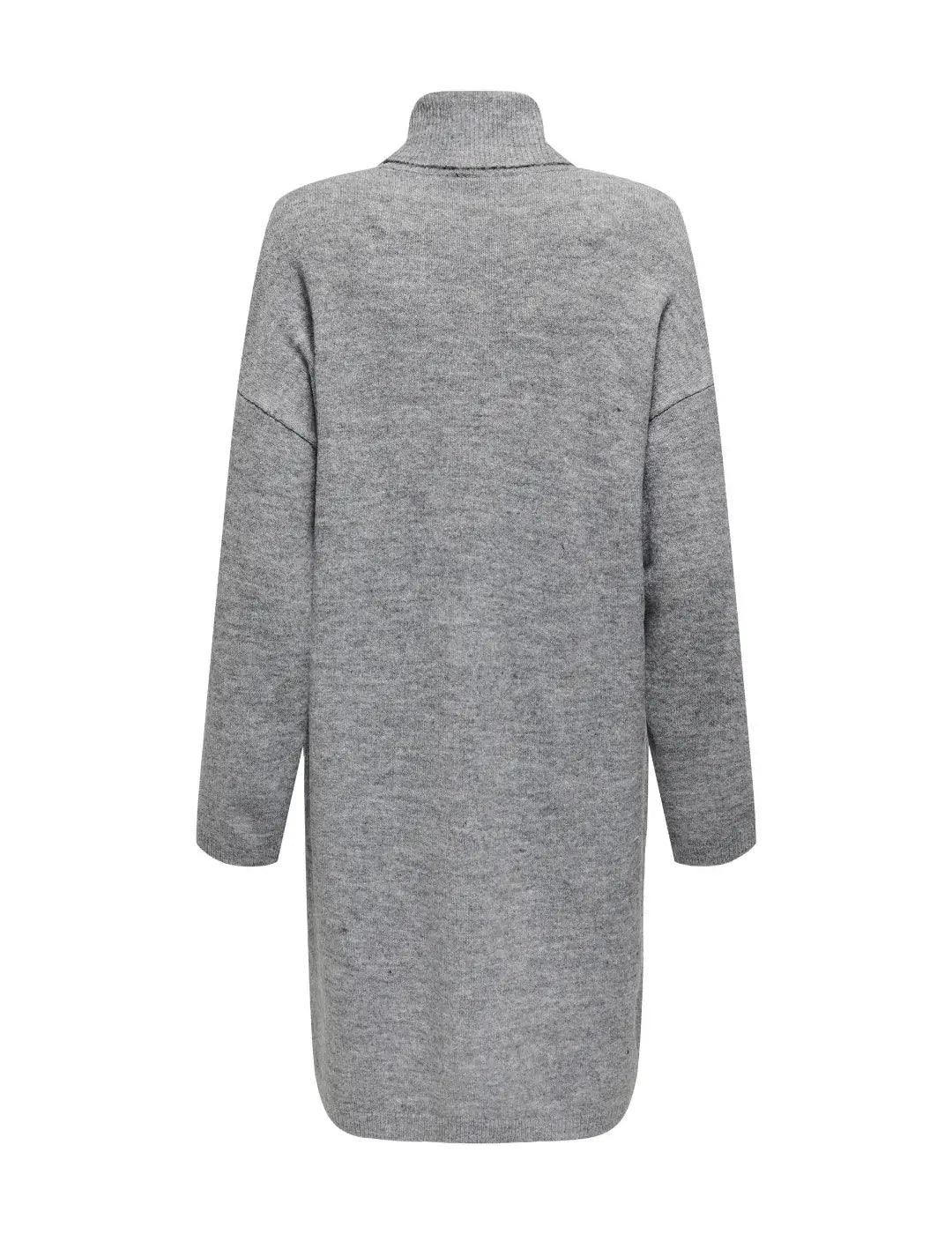 Vestido De Punto Only Onltalio Gris | Bicos de Fío