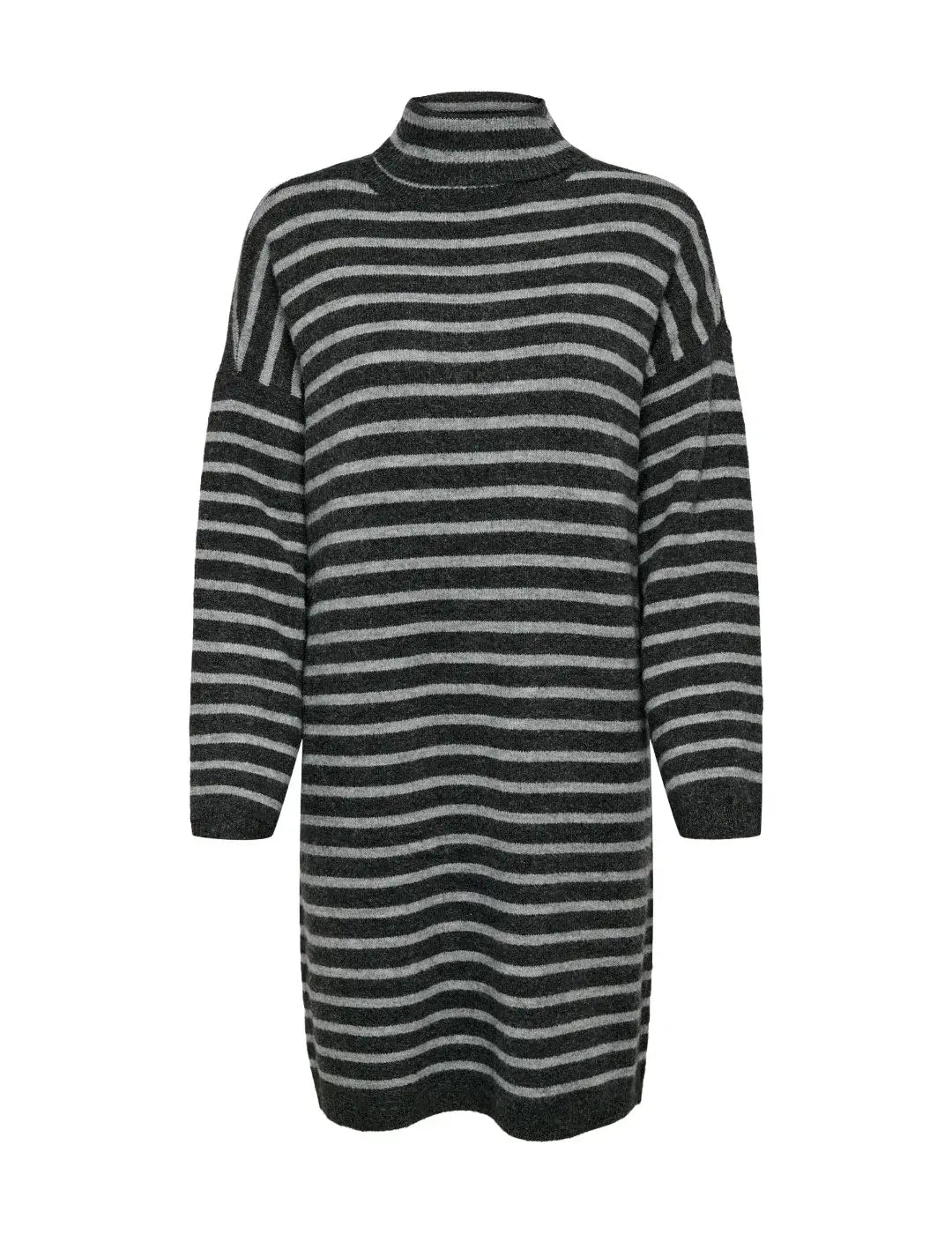 Vestido De Punto Only Onltalio Rayas Negro | Bicos de Fío