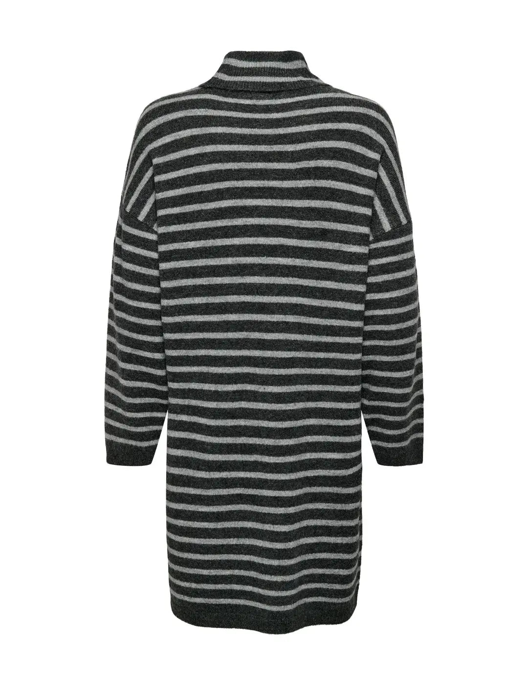 Vestido De Punto Only Onltalio Rayas Negro | Bicos de Fío