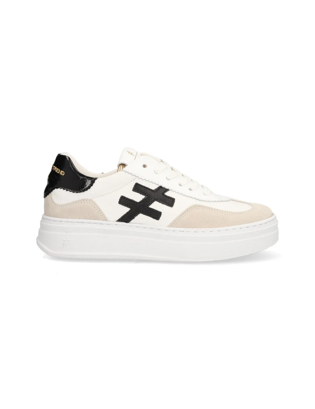 Zapatilla Doble Suela Another Trend Blanco - Bicos de Fío