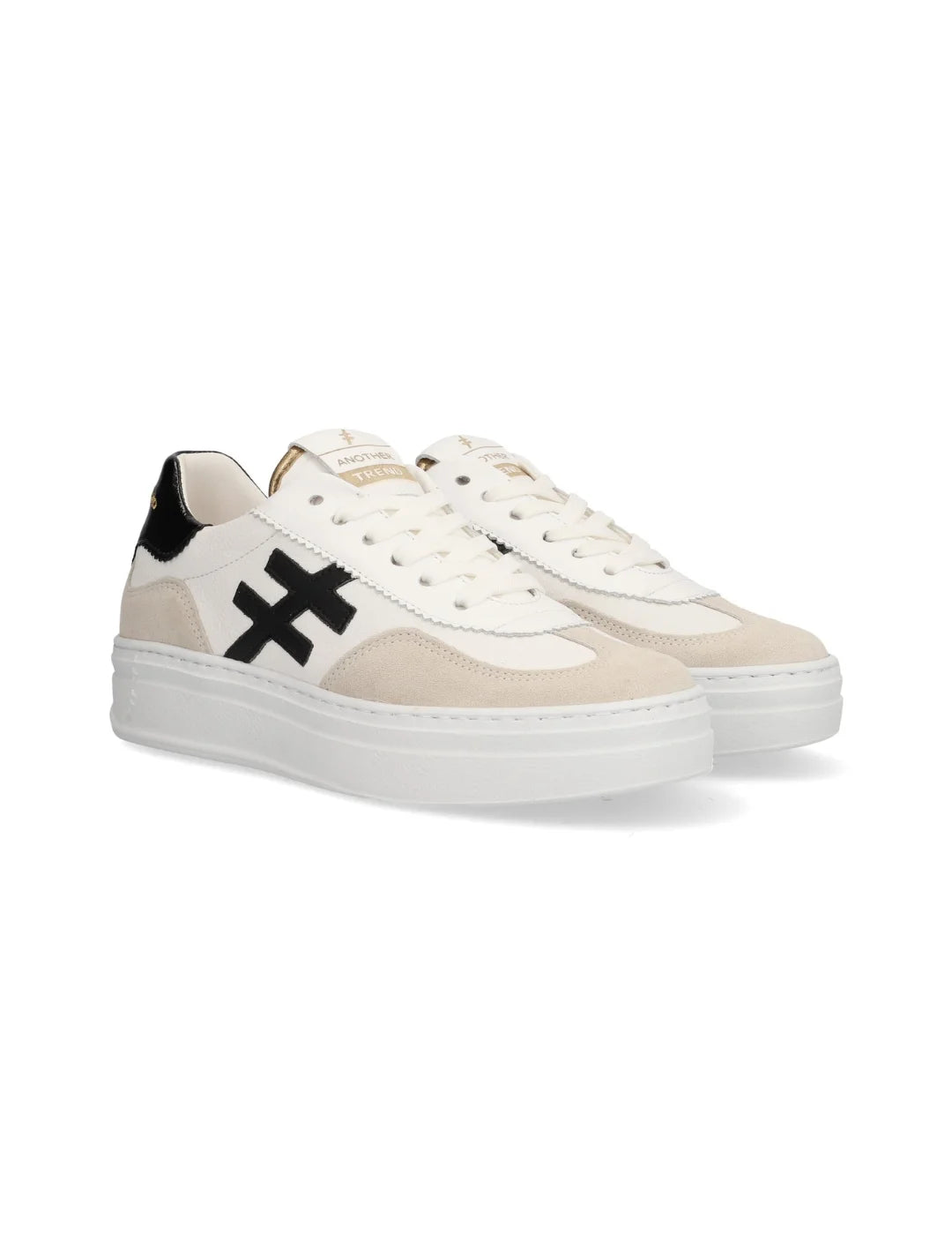 Zapatilla Doble Suela Another Trend Blanco - Bicos de Fío