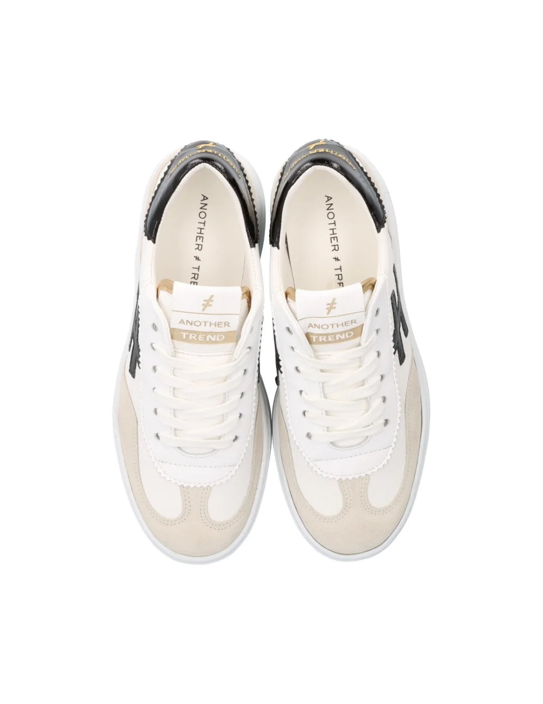 Zapatilla Doble Suela Another Trend Blanco - Bicos de Fío