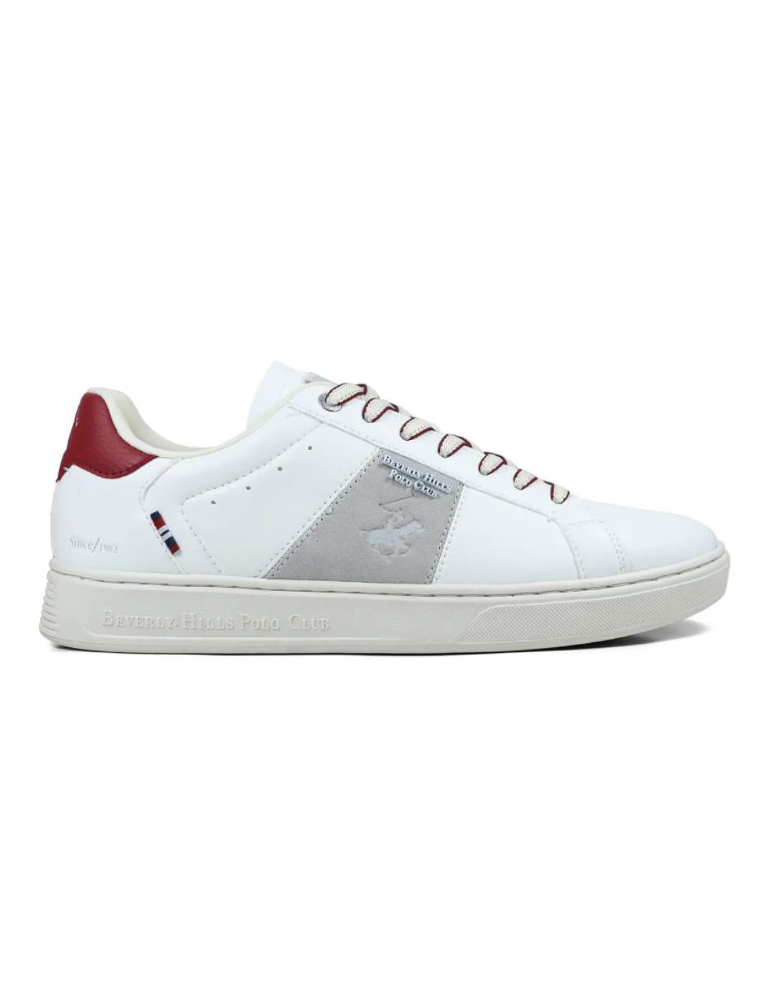 Zapatilla Beverly Hills Polo Club Justin Mix Blanco