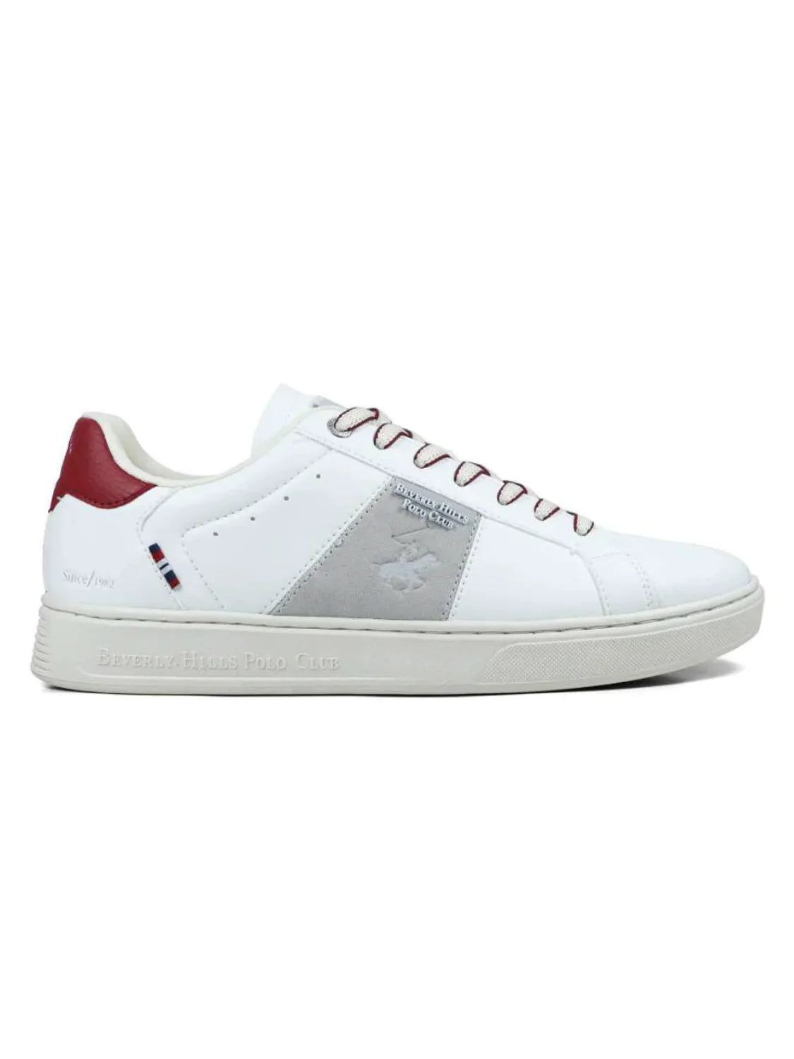Zapatilla Beverly Hills Polo Club Justin Mix Blanco | Bicos de Fío
